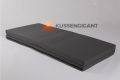 124x55x5 Outdoorstof Antraciet kussens