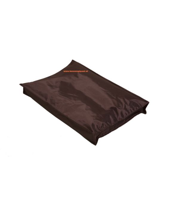 Aankleedkussen bruin XXL 90x55cm, Aankleedkussen bruin XL 70x45cm